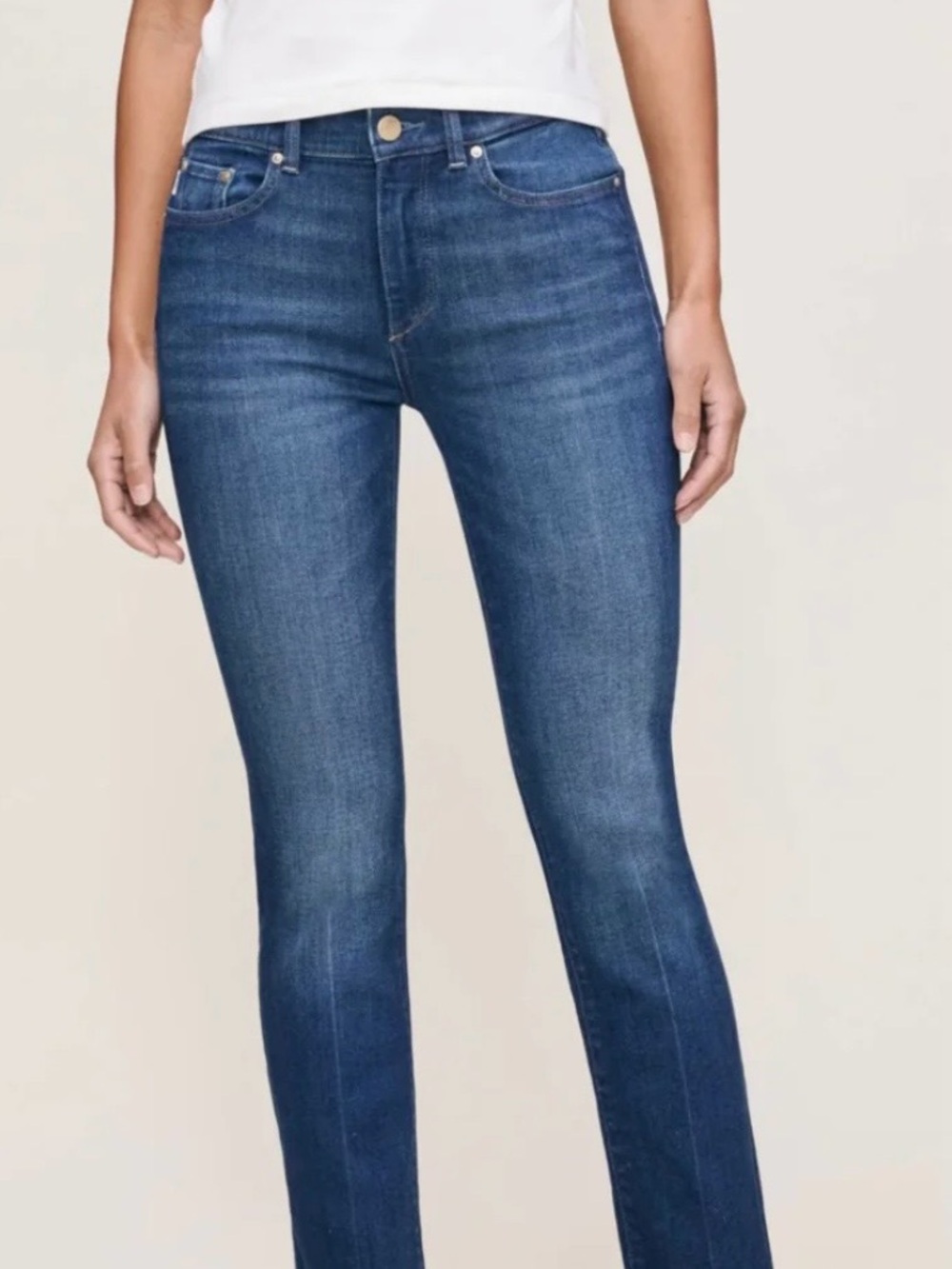 DL1961 Women's Skinny Jeans — Blue Wash